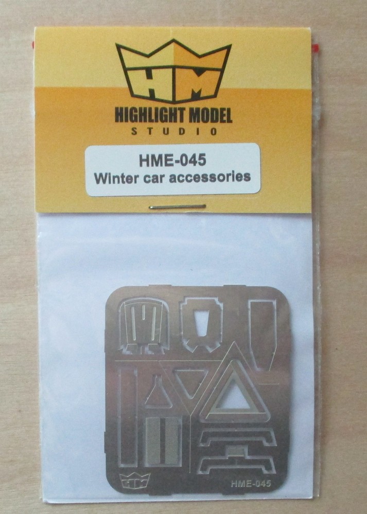 1/24-1/25 Winter Car Accessories HIGHLIGHT MODEL CAR Part 45
