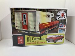 1:25 AMT Chevelle EL CAMINO Pickup Custom Camper PLASTIC MODEL KIT *SEALED*