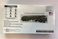 Atlantis White-Fruehauf Gas Truck Model Kit H1402 Sinclair New Sealed