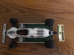 Built /parts 1/20 indy car model kit