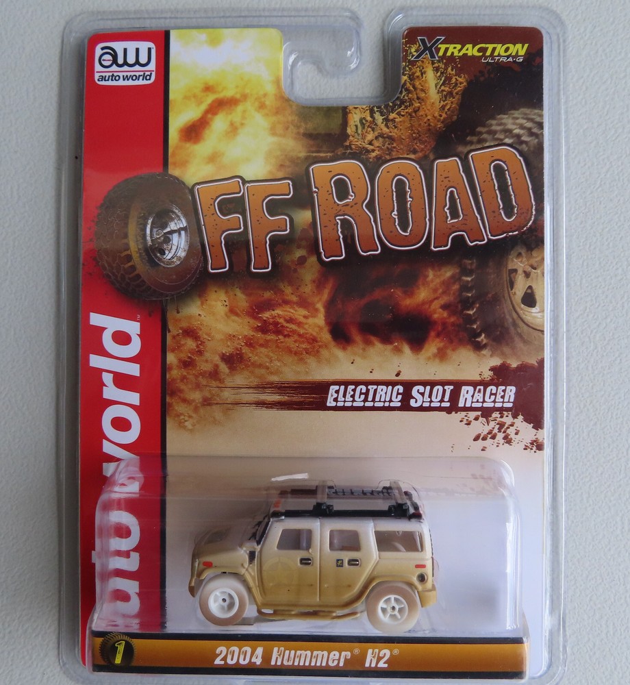 For H0 Slotcar Racing Model Railway Hummer H2 With Xtraction Chassis With