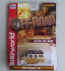 For H0 Slotcar Racing Model Railway Hummer H2 With Xtraction Chassis With