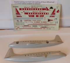 LOOK GLENCOE MODELS VICKERS VISCOUNT SCALE 1/96 MODEL KIT BOX