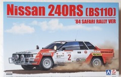 104330 Aoshima/BeeMax 1/24 Nissan 240RS BS110 ’84 Safari Rally Model Kit