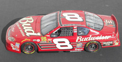BUILT #8 BUDWEISER 2003 MONTE CARLO D. EARNHARDT JR NASCAR STOCK CAR MODEL 1/24