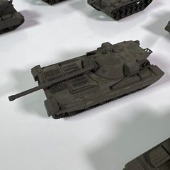 Vintage Roco Mini Chieftain & M60 DBGM Made In Austria Toy Mini Tank Lot of (6x)