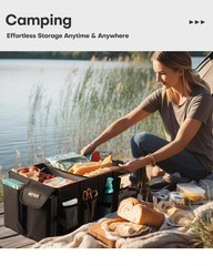 HOTOR Car Trunk Organizer – Foldable, Durable Storage for SUVs, Sedans & Trucks