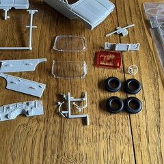 AMT 1960 Ford Starliner Model Car INCOMPLETE For PARTS