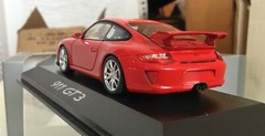 1/43 MINICHAMPS PORSCHE 911 GT3, red , WAP 020 016 19 mint ,++ !