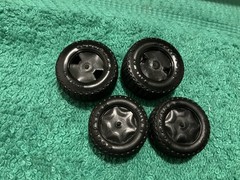 1 25 scale model parts 1933 Willys Coupe Good year Tire Set Only