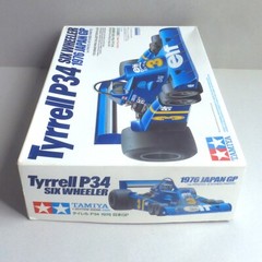 TAMIYA 1/20 Tyrrell P34 Six Wheeler 1976 Japan GP Kit 20058 w/Photo-etched parts