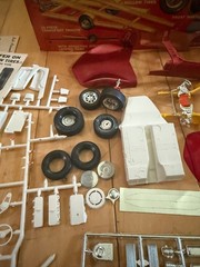 VTG 1967 MPC Mako Shark Mark IV 427 Model Kit Unassembled 1960s USA + Extras