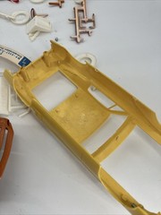 Vintage Original 1968 Shelby GT-500 AMT Model Kit Cobra Record T296 200 PARTS