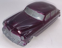 1948 Hudson Commodore Sedan Promo MASTER-CASTER 1/25 Ruby Red 98% Paint & Card