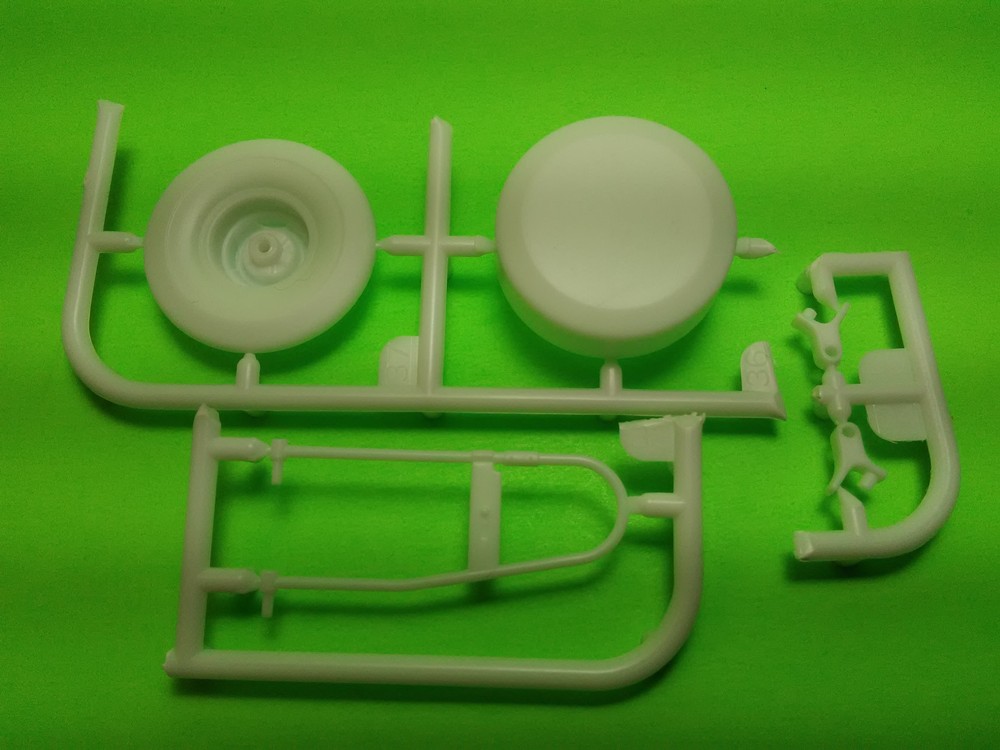 1966 FORD Bronco 4×4 1/25 swing away spare tire carrier model car part lot