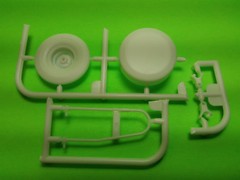 1966 FORD Bronco 4×4 1/25 swing away spare tire carrier model car part lot