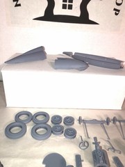 1/25 Scale 3D Resin Printed Salt Flats Belly Tanker