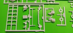 Diamond Reo 1/25 AMT Frame Chassis Front Axle Rear End Truck Tractor Leaf Spring