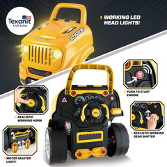 Toys Gifts for 3 4 5 6 7 8 Years Old Boys, Large Truck Engine, Mechanic Repair S
