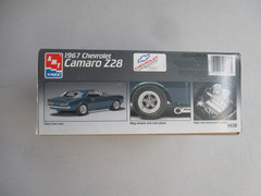 AMT ERTL 1967 CHEVY CHEVROLET CAMARO Z28 1/25 SCALE MODEL CAR KIT 6638 1995