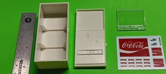 AMT ’77 Ford Pinto 1/25 Shop Diorama Coca-Cola Coke Vending Machine Decal