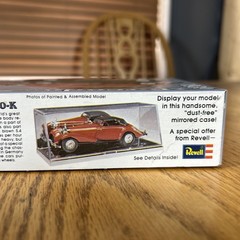 Vintage Revell 1939 Mercedes 540-K Model Kit 1/48 Scale