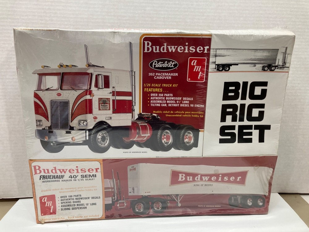 VINTAGE AMT 1/25 SCALE PETERBILT 352 PACEMAKER CABOVER SEALED MODEL KIT