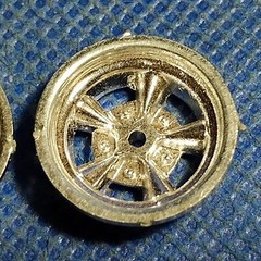 🌟 5 Spoke Custom Wheels 1:25 or 1:24 Scale 1000s Model Car Parts 4 Sale