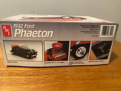 AMT ERTL 1932 Ford Phaeton 1:25 Skill-2 open box Build 1 of 2 Ways 1989 #6899