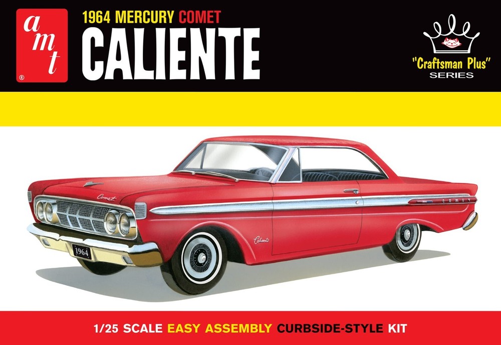 AMT 1334 1/25: 1964 Mercury Comet “Craftsman Plus Series” Model Kit