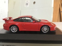 1/43 MINICHAMPS PORSCHE 911 GT3, red , WAP 020 016 19 mint ,++ !