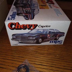 VINTAGE 1976 Chevy Caprice NIOB MODEL KIT – ANNUAL MPC 1-7604