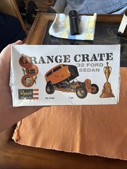 REVELL “ORANGE CRATE” ’32 FORD SEDAN MODEL KIT 1/25 FACTORY SEALED