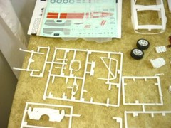 Revell 69 Camaro Z/28 RS 1:25 Model Car Kit Partially Assembled AS-IS 25E026