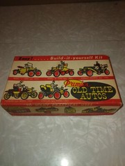 Premier Old Time Autos Model 1909 1910 Vintage Antique Toy Toys Game vtg cars