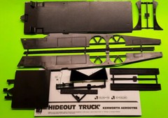 1/25 Tyrone Malone Hideout Kenworth Aerodyne Transporter Truck Hauler Bed Car
