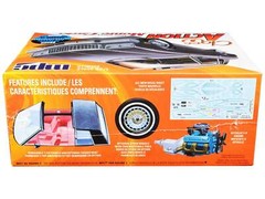 Skill 2 Model Kit 1980 Chevrolet Monte Carlo “Class Action” with Motorcycle and