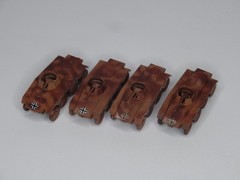 Roco MiniTanks HO Scale 1:87 Custom Painted Lot of Military Tanks 234/1 Army