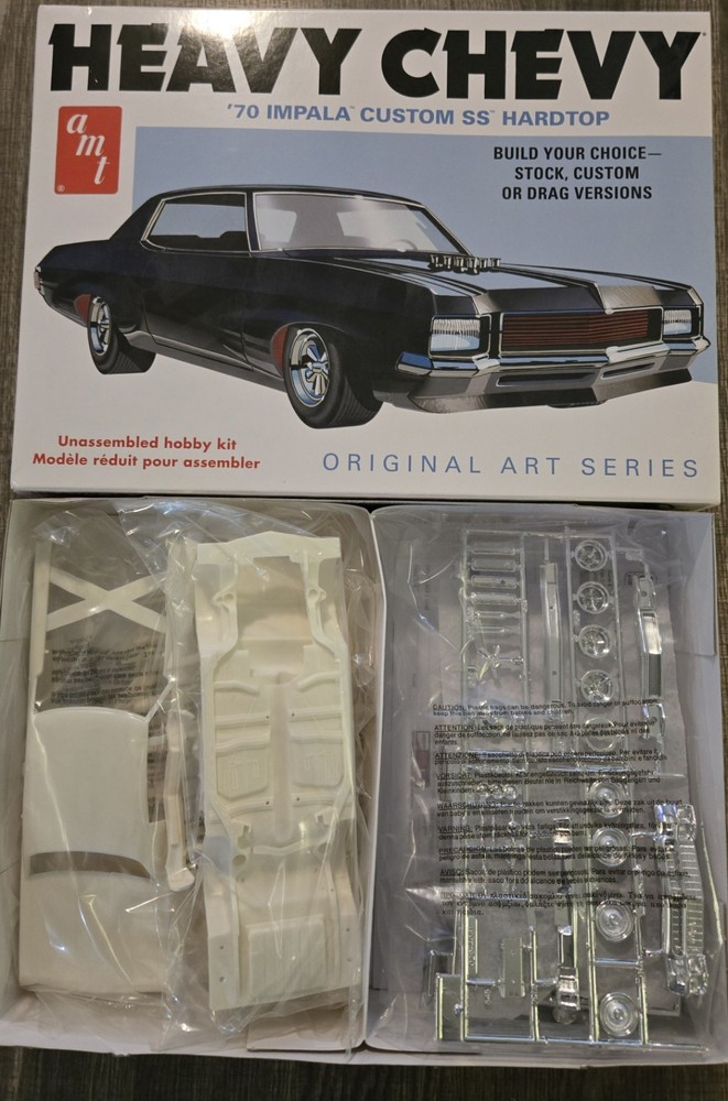 AMT Heavy Chevy ’70 Impala Custom SS Hardtop Special Release Original Art Series