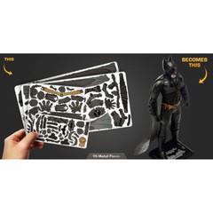 Metal Earth ICONX Batman The Dark Knight Premium Series DIY 3D Metal Model Kit