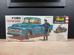 REVELL AUTHENTIC – FORD PICK-UP TRUCK – KIT #1430 w/ACCESSORIES – VINTAGE SEALED