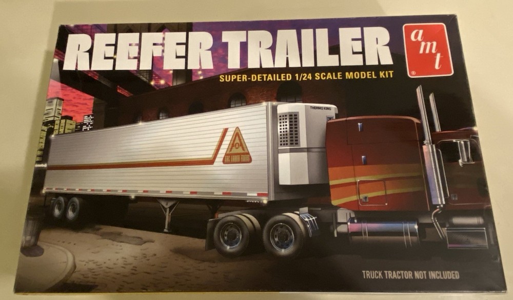 1/24 AMT Reefer Trailer Kit Sealed