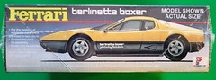 Vntg MPG FERRARI Berlinetta Boxer Yellow Black 1/24 Scale Model Kit 10556 SEALED
