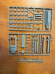GERMAN HALF TRACK HANOMAG 1-72 SCALE ESCI # 8002