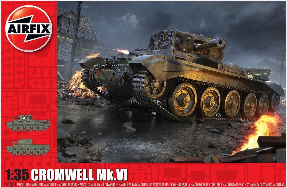 Airfix 1/35 British Army Chrome Well Mk.6 Passion Tank Plastic Model X1374