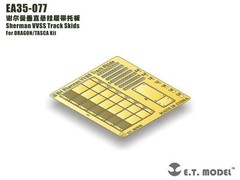 ET Model EA35077 1/35 Sherman VVSS Track Skids ofr Dragon/Asuka Model