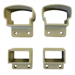 2.75 In. Top and Bottom Clay Aluminum Post Mount Kit