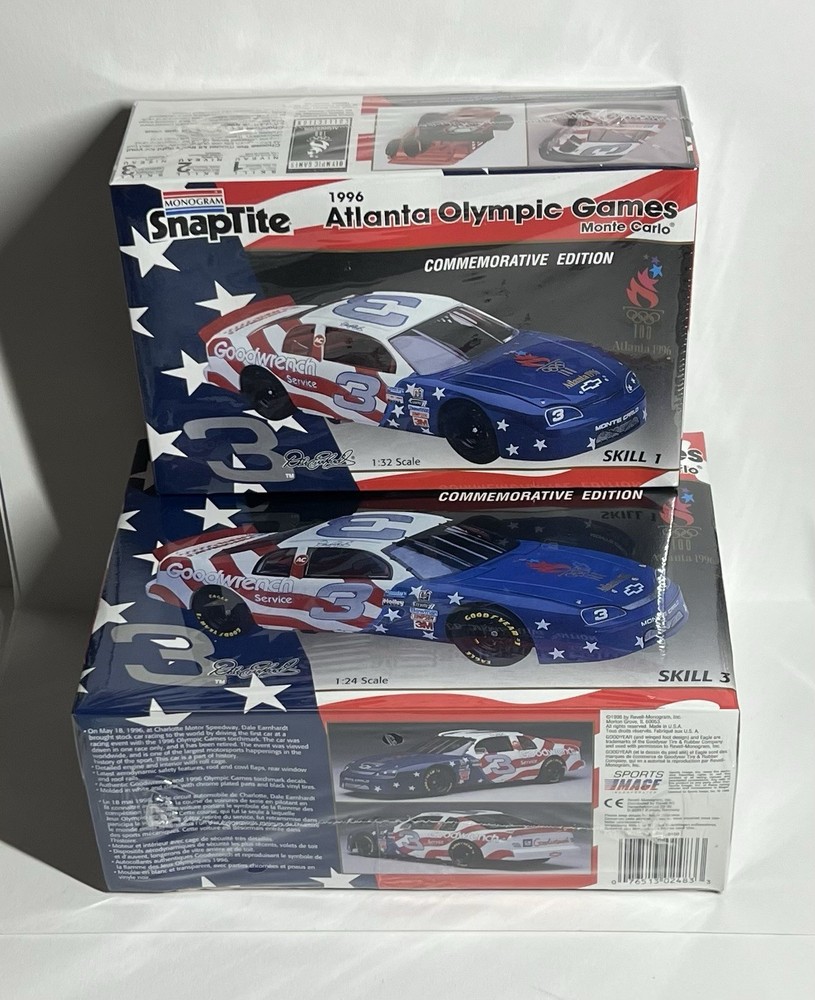 Monogram 1996 Atlanta Olympics #3 Goodwrench Model Lot of (2) NEW/READ