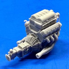 Chevy 632 Supercharged Big Block BBC Engine 1/24 1/25