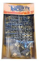 Tamiya German 88mm Gun Flak 36/37 Model Kit #MM117 Japan Pre‑Owned Complete